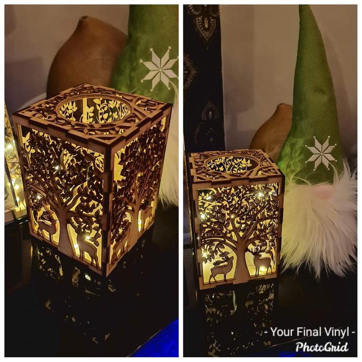 Christmas Deer Lantern