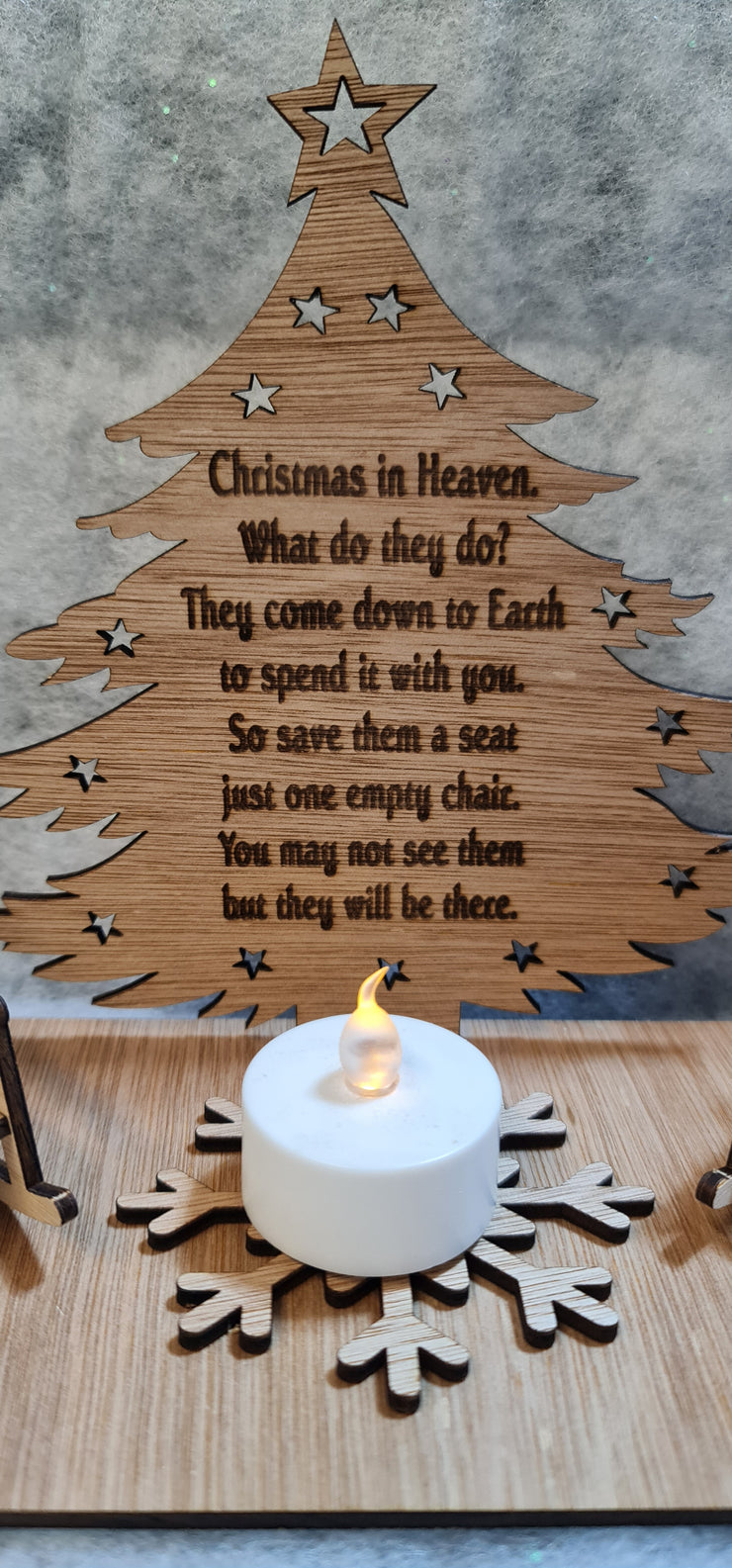 Christmas in heaven Memorial Double