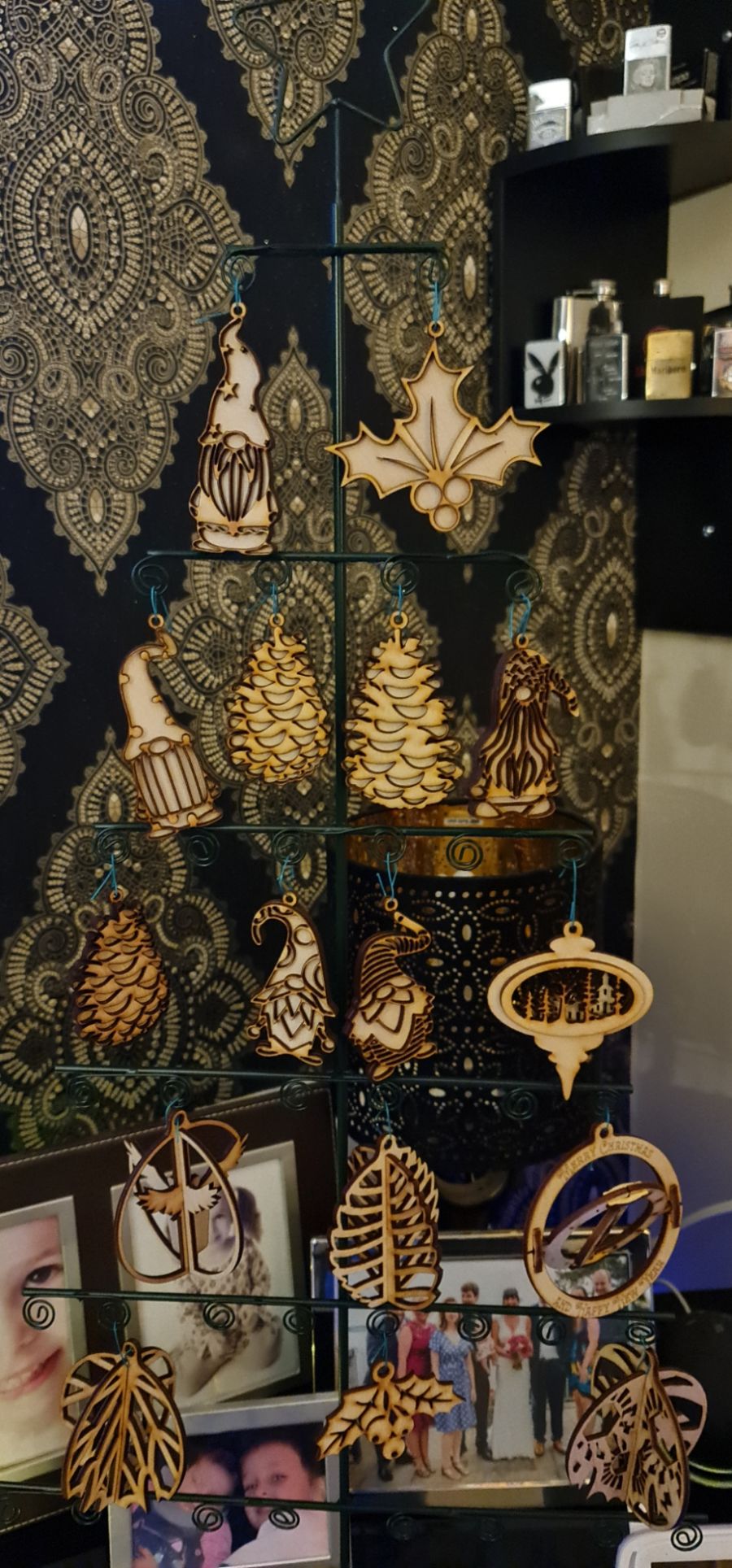 Decorative Bourbel Xmas Tree Decoration