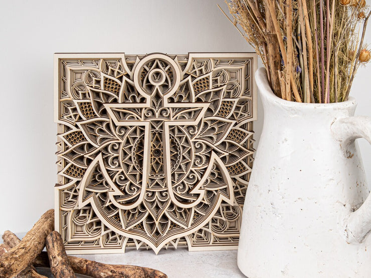 Mandala Anchor Decor