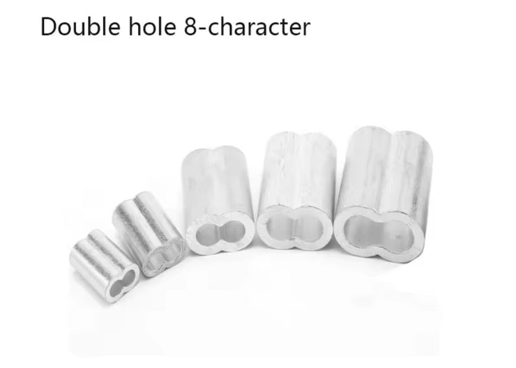 Ally ferrules for closed loop wire upto 1mm(10 Pack)