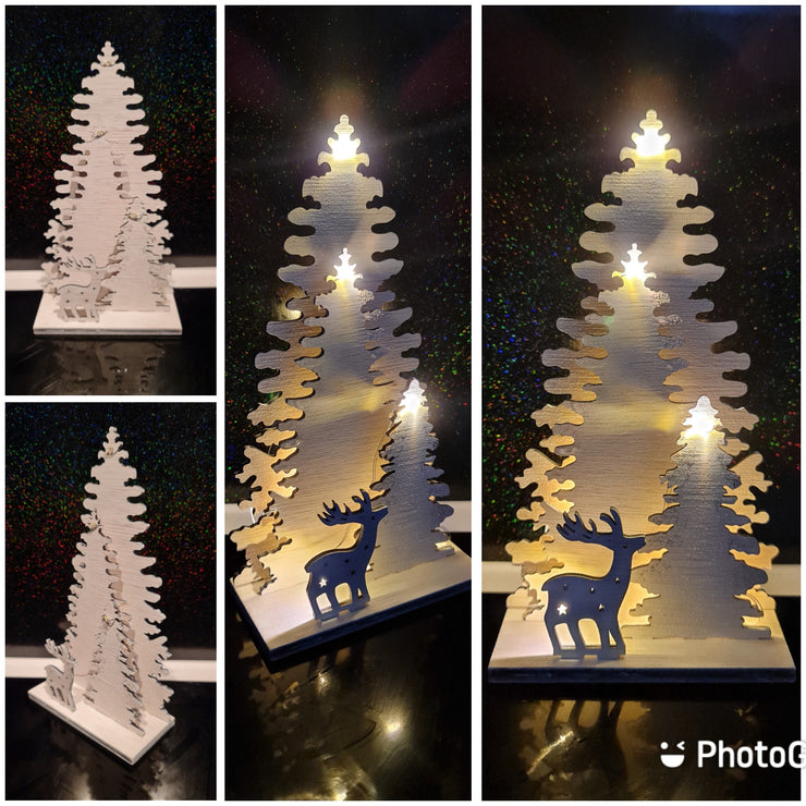 Christmas LED Tree Deer
