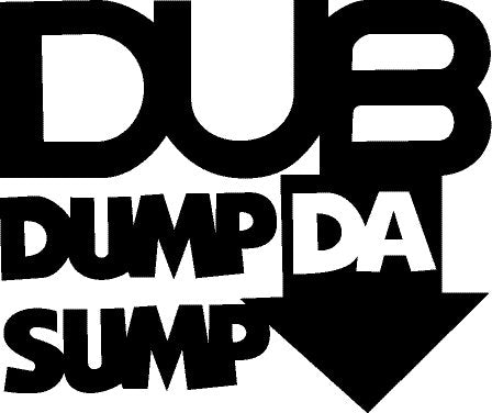 Volkswagen Sticker - DUB DUMP SUMP