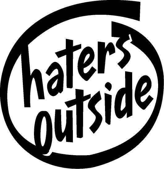 Volkswagen Sticker - haters outside