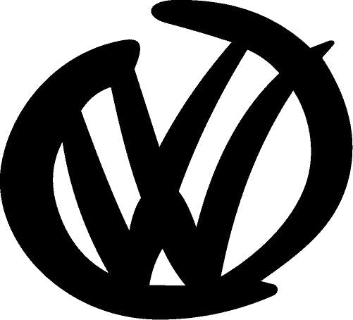 Volkswagen Sticker - VW Logo
