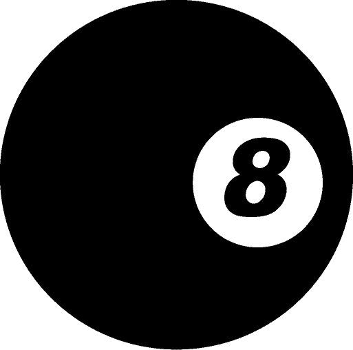 Volkswagen Sticker - 8 Ball