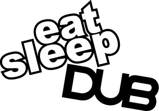 Volkswagen Sticker - eat sleep dub