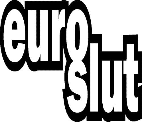 Volkswagen Sticker - Euro Slut